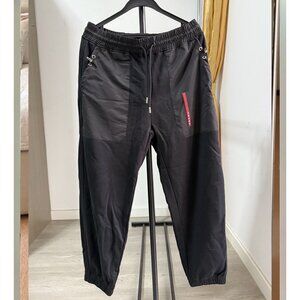 Prada Linea Rossa Gabardine Track Pants